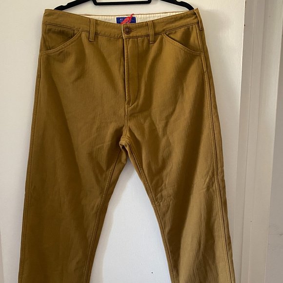 BRAND NEW Best Made Co NYC - PILE BACK RANGER PANTS s 35